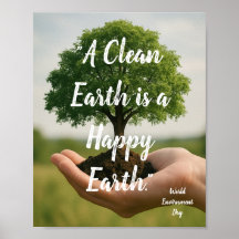 Póster del Día Mundial del Medio Ambiente