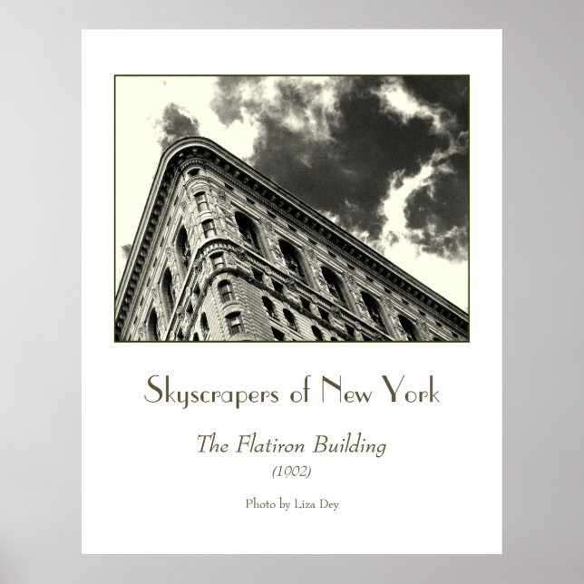 Póster del edificio Flatiron (Frente)