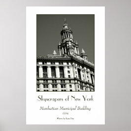 Póster del Edificio Municipal de Manhattan