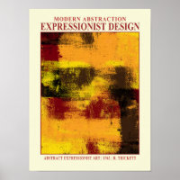 Póster del EP No. 5 expresionista