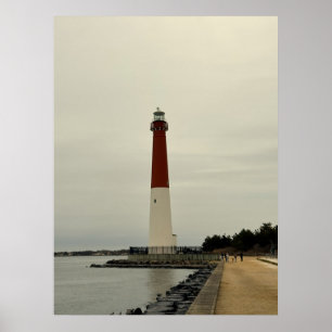 Póster del faro de Barnegat Light