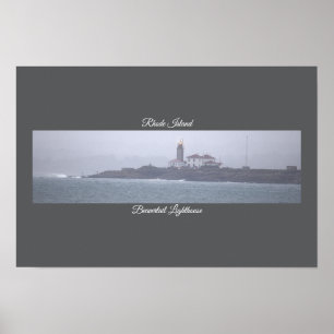 Póster del faro de Beavertail