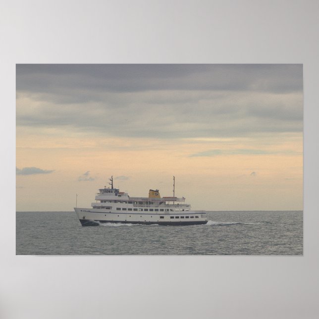 Póster del Ferry de Block Island (Frente)