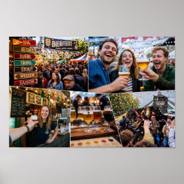 Póster del Festival de Cerveza Artesanal Belga Spi