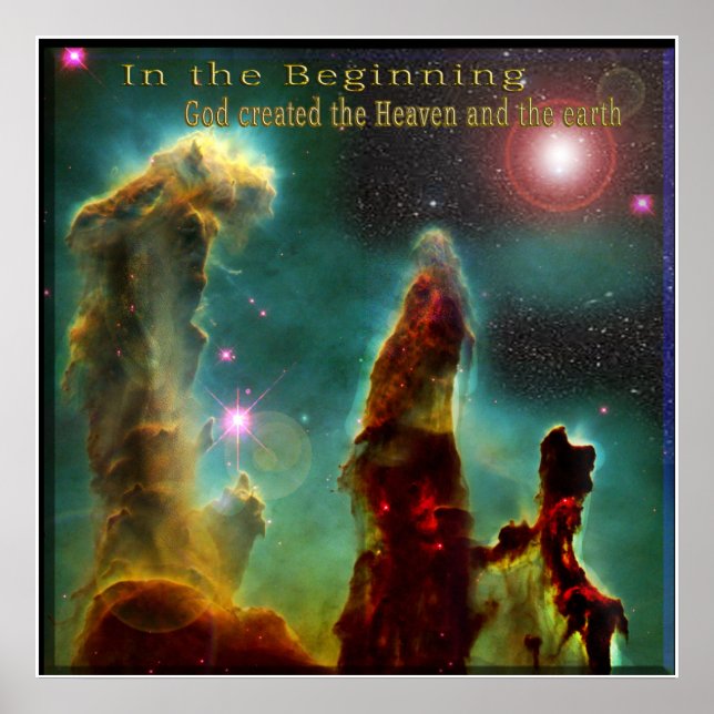 póster del Génesis 1 (Frente)