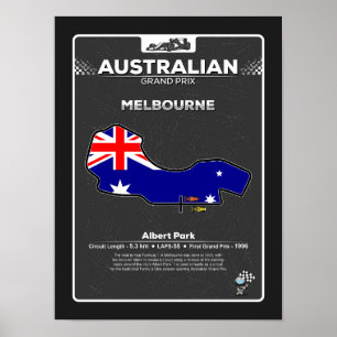 Póster del GP australiano