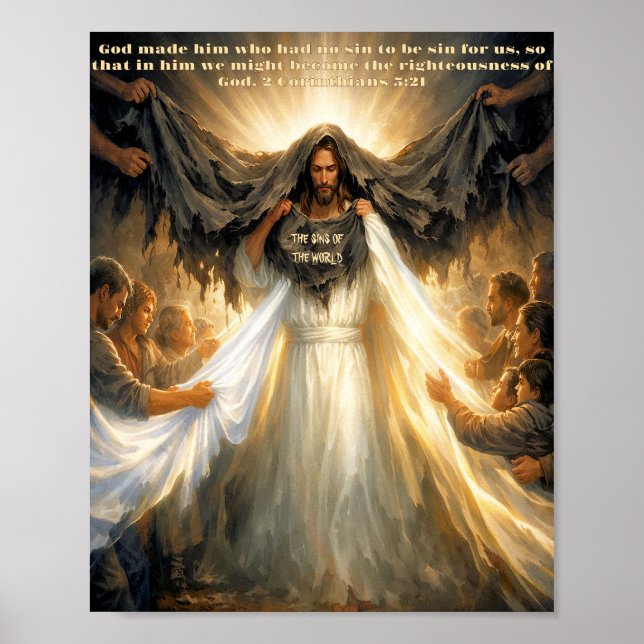 Póster del Gran Intercambio 2 Corintios 5:12 (Frente)