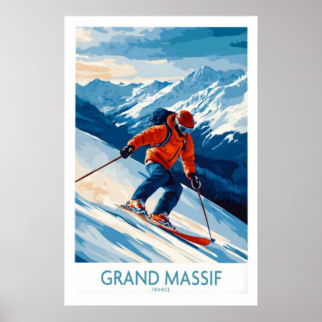 Póster del Grand Massif Francia 1 (Frente)
