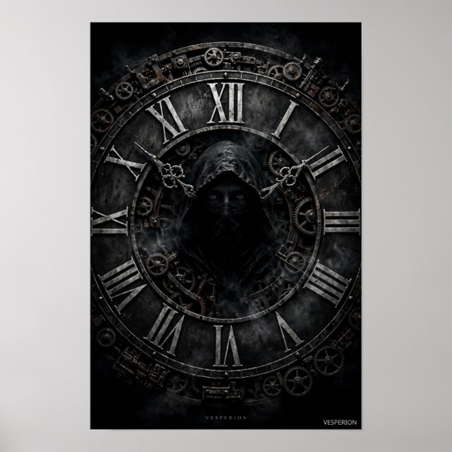 Póster del Guardián del Tiempo (Frente)
