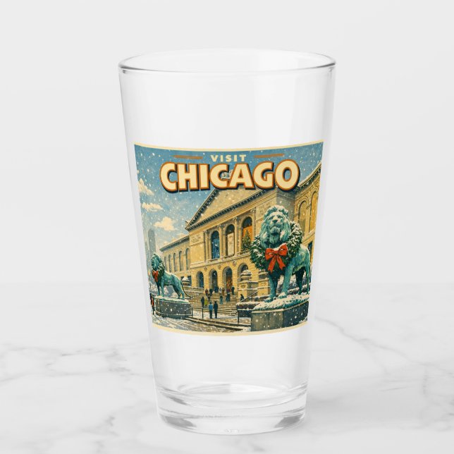 póster del Instituto de Arte de Chicago en inviern (Anverso)