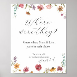 Póster del juego de la despedida de soltera: Adivi