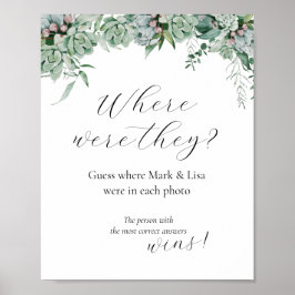 Póster del juego de la despedida de soltera: Adivi