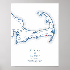 Póster del Libro de Invitados de Boda del Wychmere