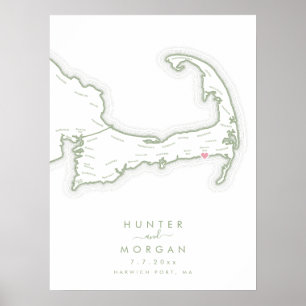 Póster del Libro de Invitados de la Boda del Wychm