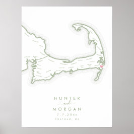 Póster del Libro de Invitados Sabios para Bodas en