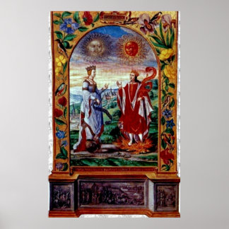 Póster Del libro del Sol de la alquimia 2