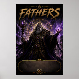 Póster del mago padre místico