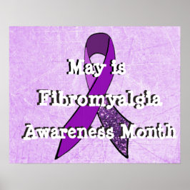 Póster del Mes de Concientización sobre la Fibromi