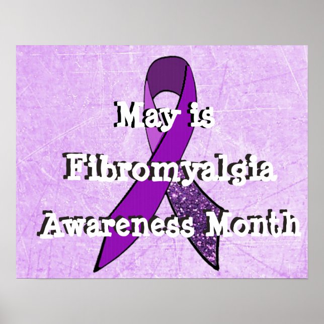 Póster del Mes de Concientización sobre la Fibromi (Frente)