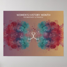 Póster del Mes de la Historia de la Mujer – Clase