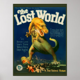 Póster del mundo perdido