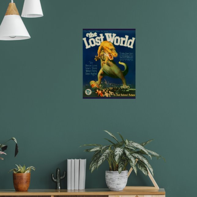 Póster del mundo perdido (Salón 1)
