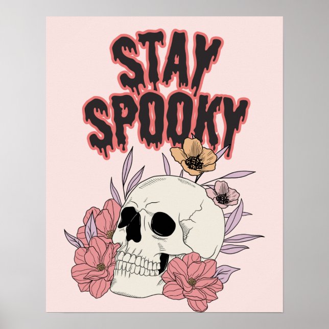 Poster del Muro de Arte Decorado de Halloween (Frente)