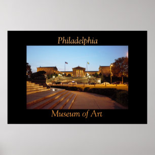 Poster del museo de arte de Philadelphia