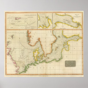 Póster Del norte, mares Bálticos