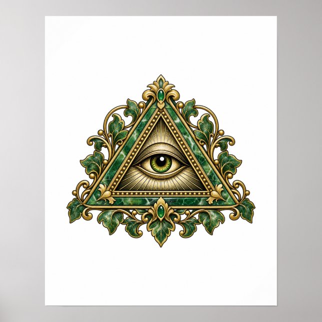 Póster del Ojo de Jade Vine (Frente)