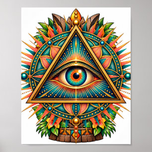 Póster del Ojo de la Brújula Dorada