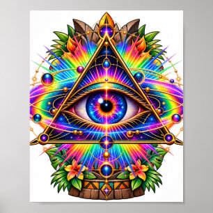 Póster del Ojo de Órbita Prismática