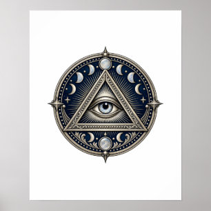 Póster del Ojo de Plata Lunar
