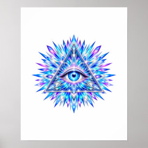 Póster del Ojo del Triángulo Ártico