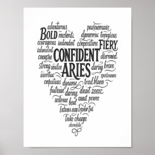 Póster del paisaje de Aries Arte de nube de pala