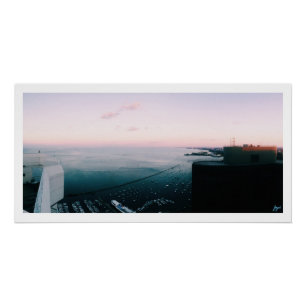 Poster del paisaje de Chicago