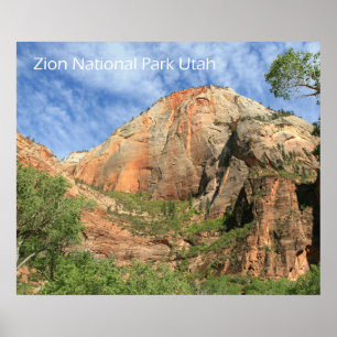 Póster del Parque Nacional Zion