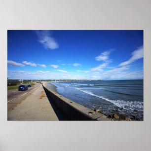 Póster del paseo marítimo de Rhode Island