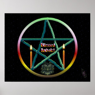Póster del Pentáculo de Imbolc