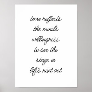 Póster del próximo acto de la vida