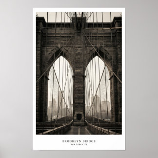 Póster del Puente de Brooklyn