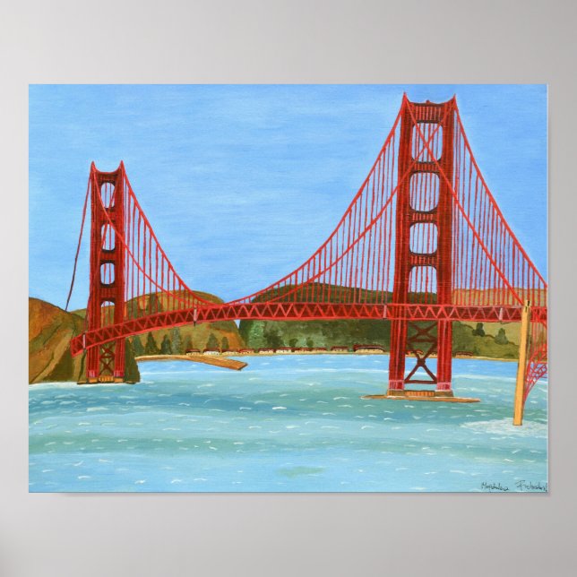 Póster del Puente de San Francisco (Frente)