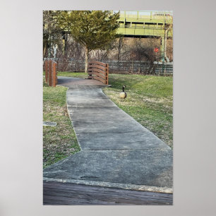 Póster del Puente Peatonal