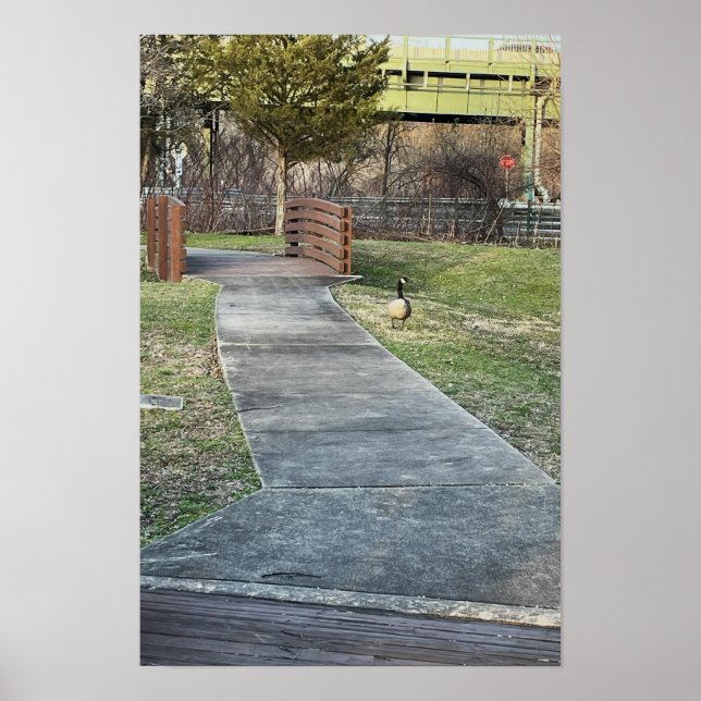 Póster del Puente Peatonal (Frente)
