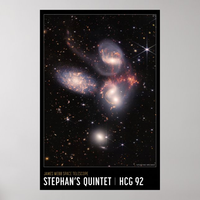 Póster del Quinteto de Stephan (Frente)