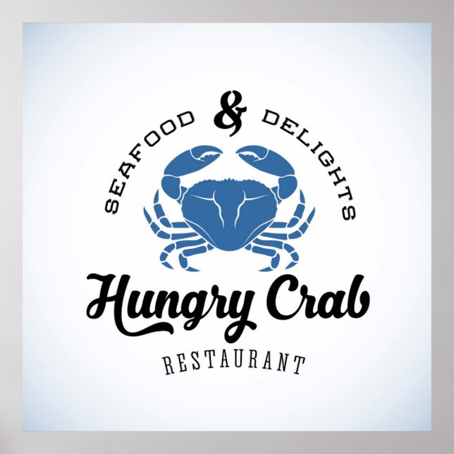 Póster del restaurante Hungry Crab (Frente)