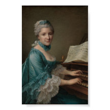 Póster del retrato de Justine Favart