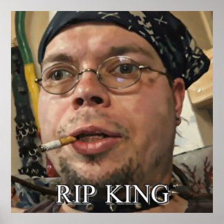 Póster del Rey Cobra RIP