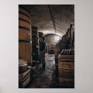 Póster del Ritual de la Bodega de Lambic Belga