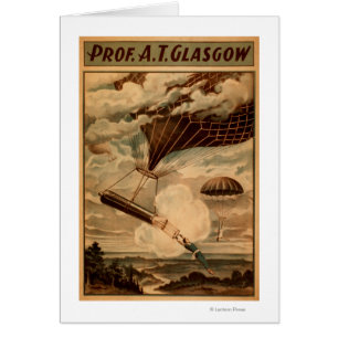 Poster del teatro del circo del globo del aire